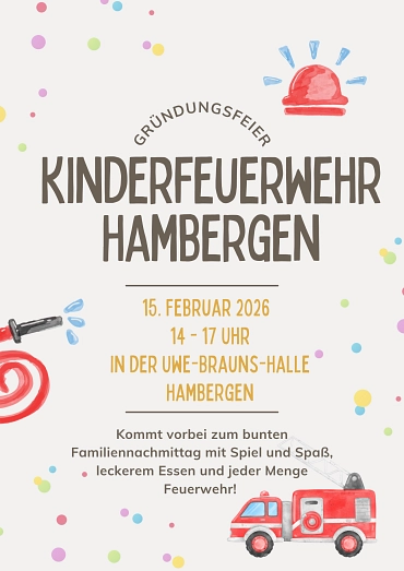 Eröffnungsfeier Kinderfeuerwehr Hambergen Kinderfeuerwehr © Samtgemeinde Hambergen