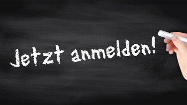 Jetzt anmelden